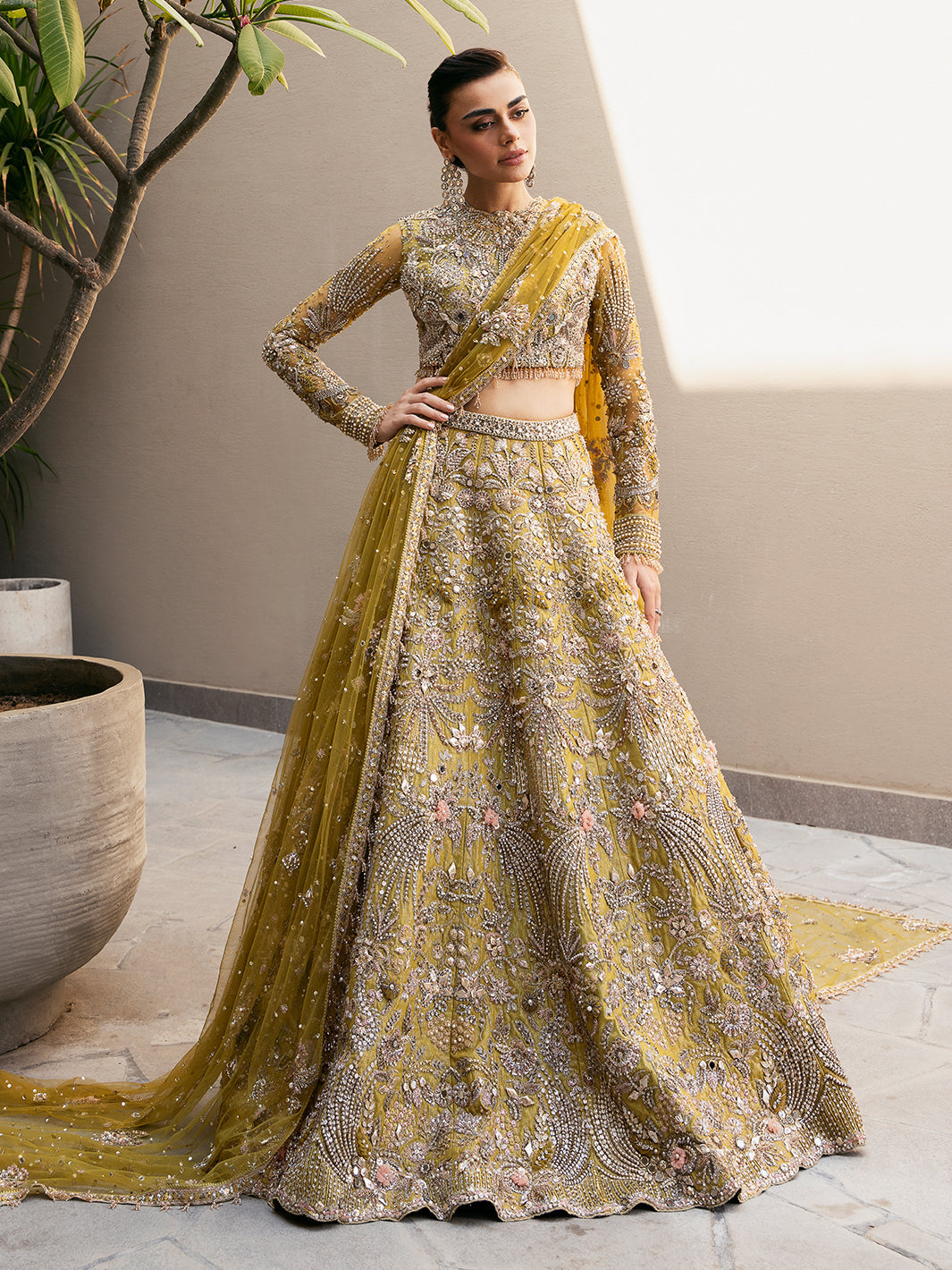 Epoque | Reverie Eternelle | Olivine -  Epoque Ladies Clothes - Original Designer Dress - House of Maryam