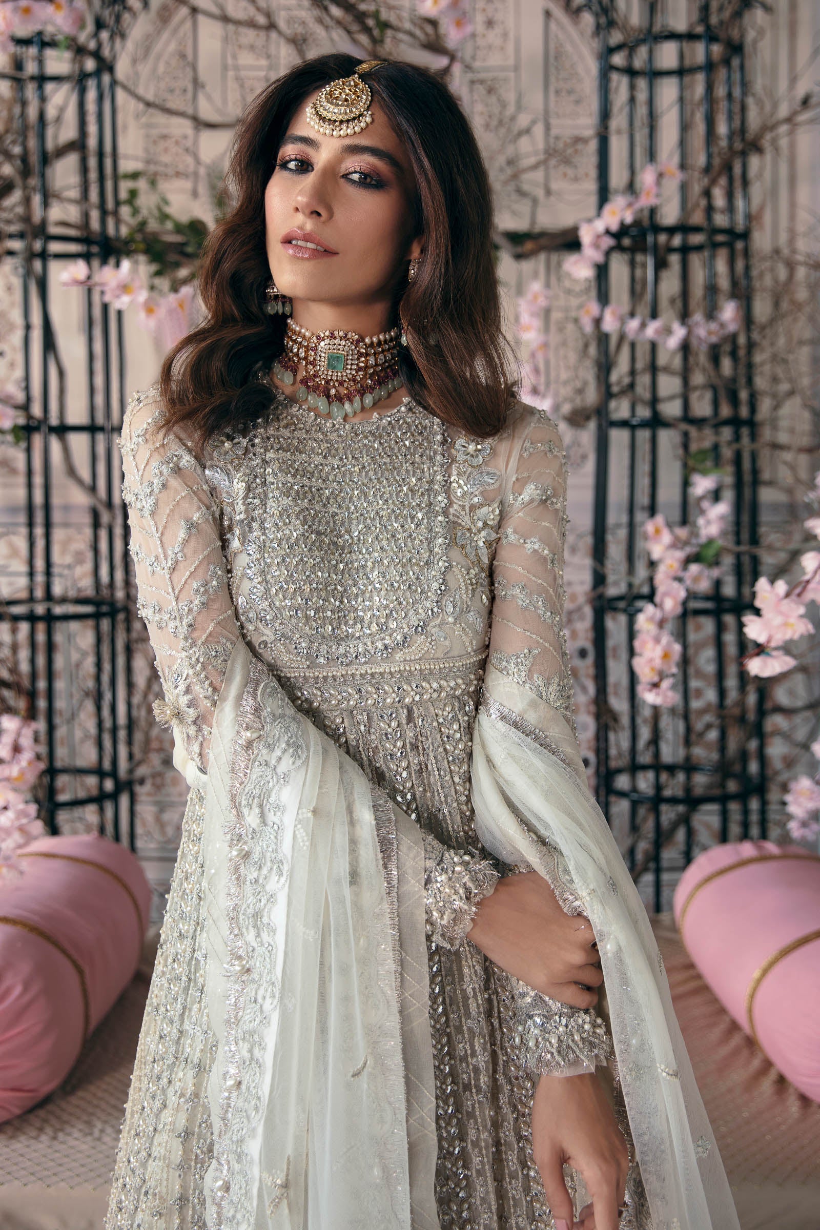 Zaha | Gossamer Autumn Edit | NEYLAN by Designer Zaha - House of Maryam - Pakistani Designer Ethnic Wear in {{ shop.shopifyCountryName }}