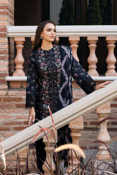 Afrozeh Lorien A black embroidered lawn suit, photo 5