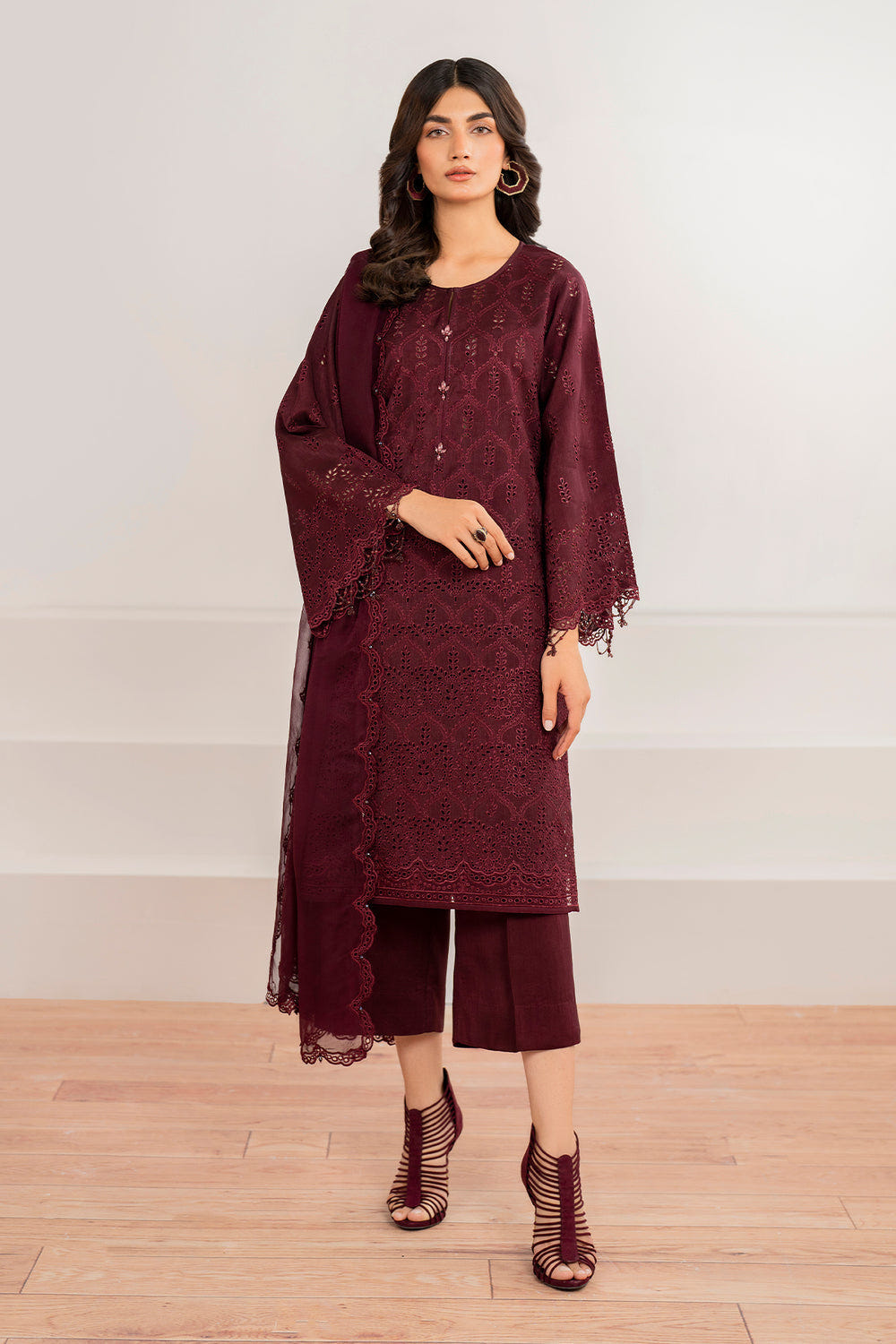 Baroque | Formals Collection | EMBROIDERED CHIFFON UF-690