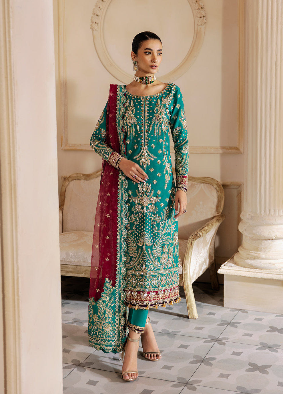 Gulaal | Wedding Formals | Amirah GL-WS-23V1-40 -  Gulaal Bridal - Original Designer Dress - House of Maryam