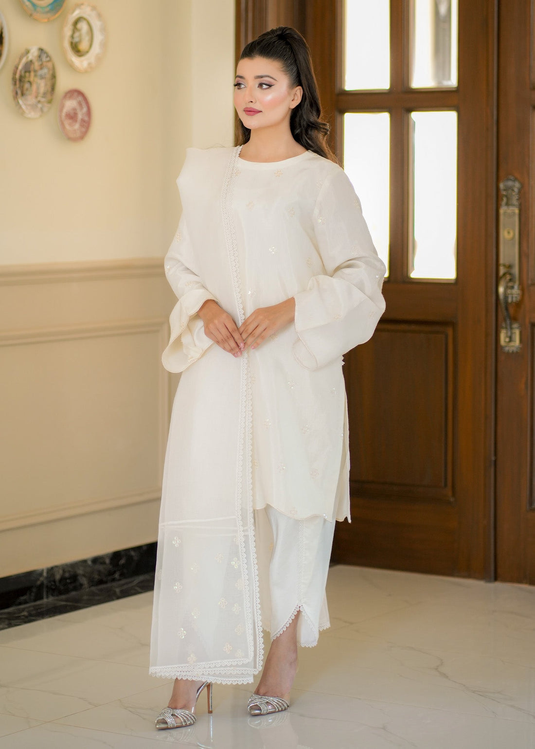 Fozia Khalid | Silk Spire | BLISS -  Fozia Khalid Ladies Clothes -  House of Maryam