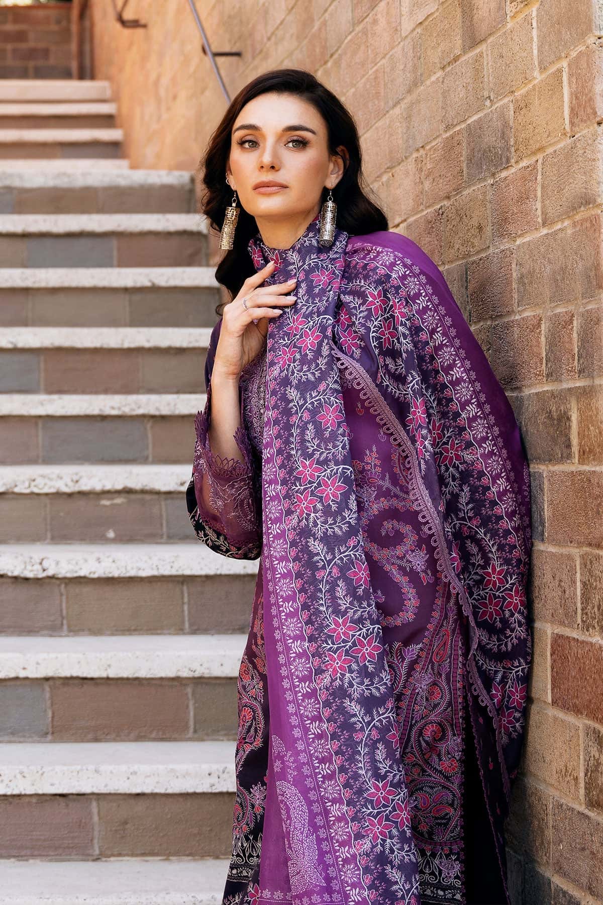 Afrozeh | Damask The Holiday Edit 25 | Azrina A -  Afrozeh Ladies Clothes - Original Designer Dress - House of Maryam