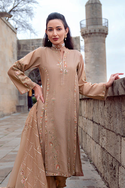 Muntaha | Noore e Zaib | Beige - Ruhiya