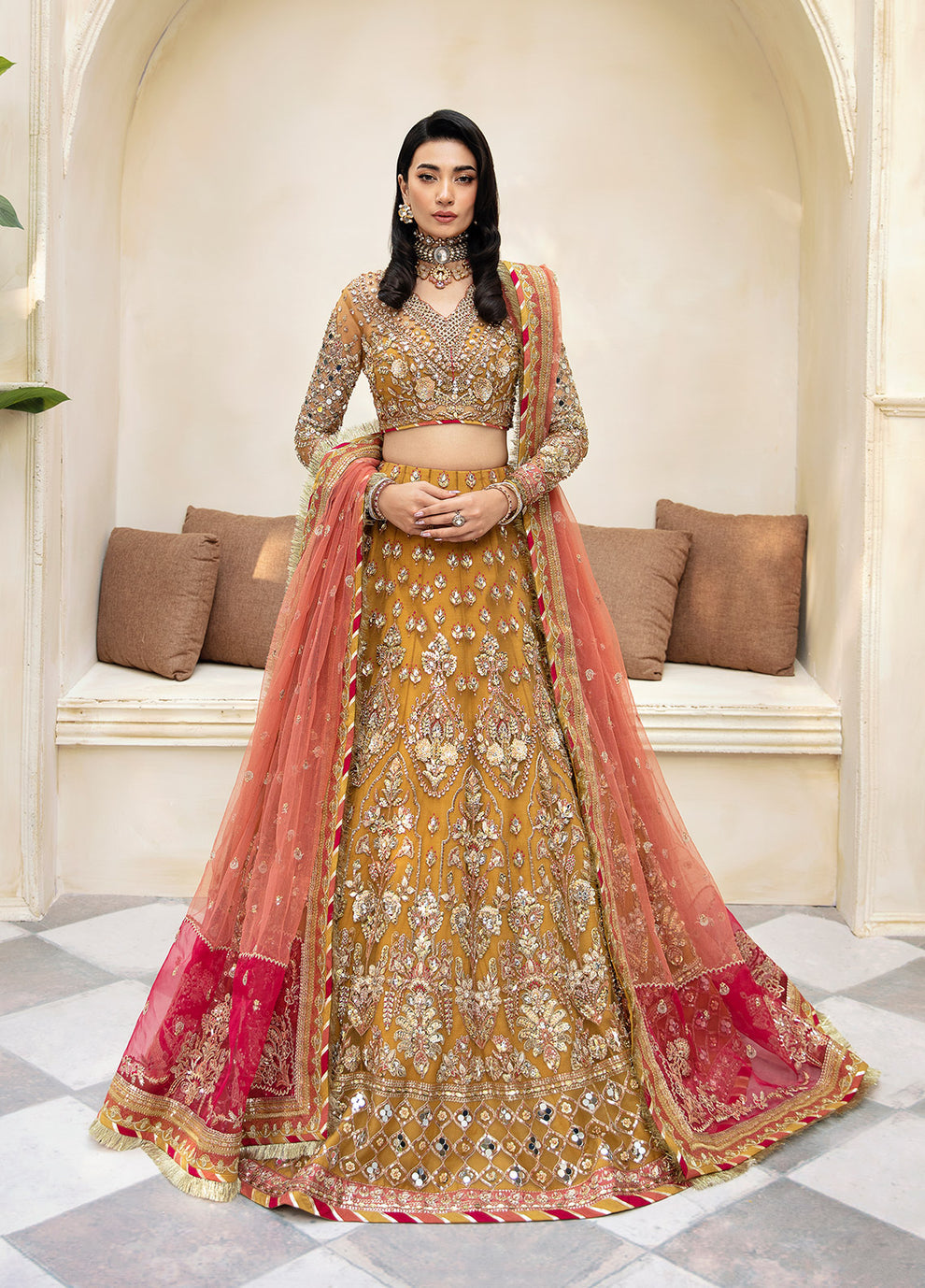Gulaal | Wedding Formals | Miraas GL-WS-23V1-35 -  Gulaal Bridal - Original Designer Dress - House of Maryam