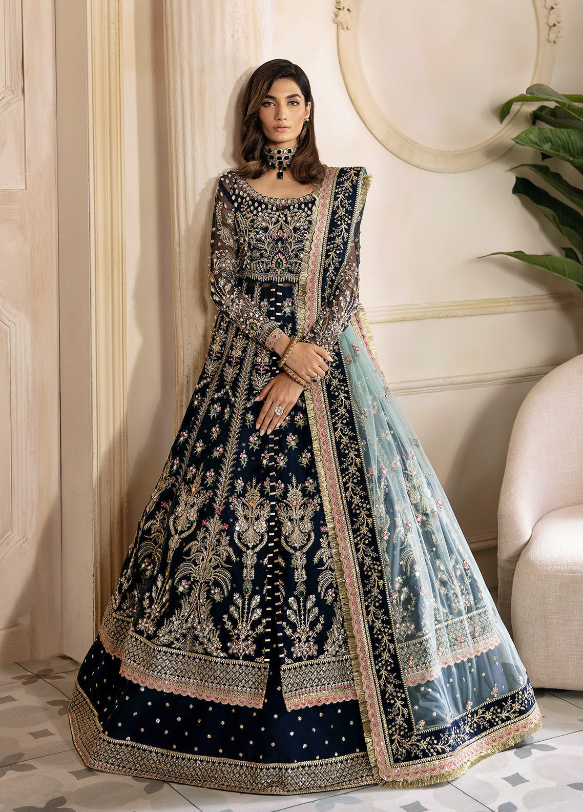 Gulaal | Wedding Formals | Shehnaz GL-WS-23V1-41 -  Gulaal Bridal - Original Designer Dress - House of Maryam