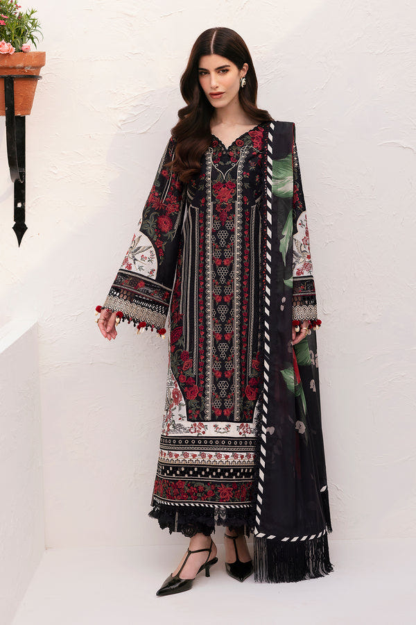 Baroque | Eid Lawn 25 | EL-D01 -  Baroque Ladies Clothes - Original Designer Dress - House of Maryam