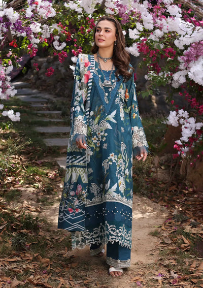 Elaf Premium | Prints Chikankari 24 | 02B SERENITA -  Elaf Premium Luxury - Original Designer Dress - House of Maryam