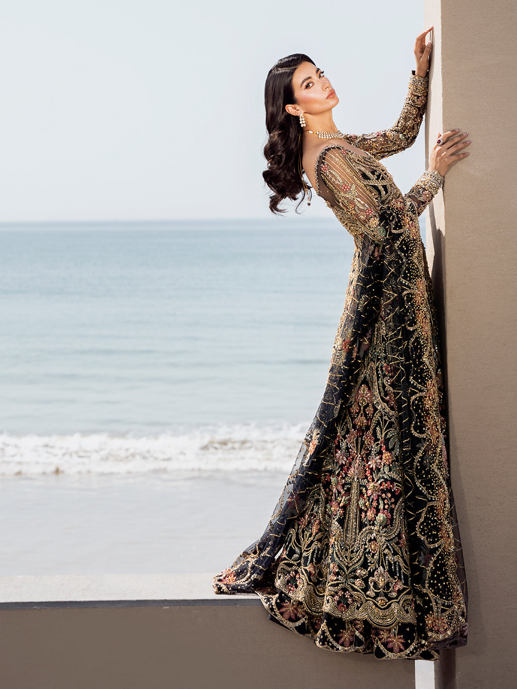 Epoque | Reverie Eternelle | Cendre -  Epoque Ladies Clothes - Original Designer Dress - House of Maryam