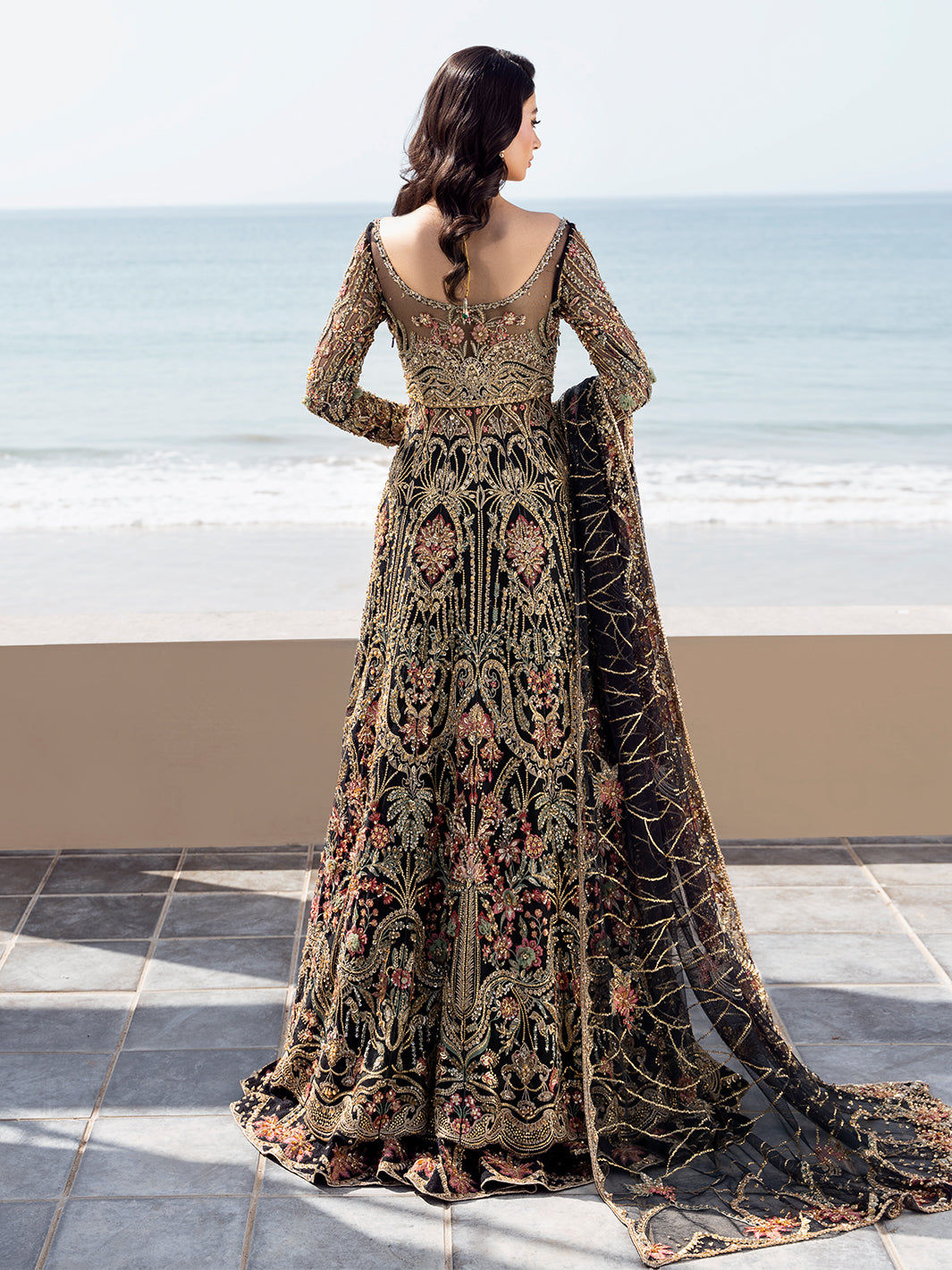 Epoque | Reverie Eternelle | Cendre -  Epoque Ladies Clothes - Original Designer Dress - House of Maryam