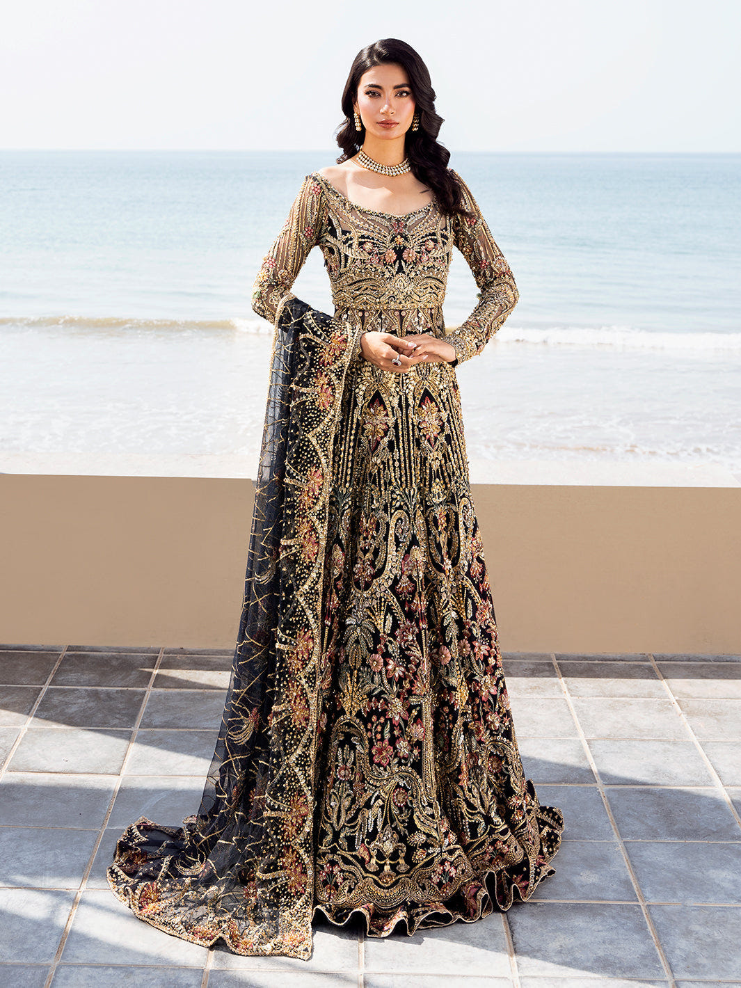 Epoque | Reverie Eternelle | Cendre -  Epoque Ladies Clothes - Original Designer Dress - House of Maryam