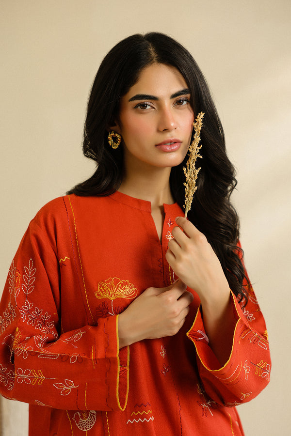 Sahar | Pre Essential Emb Edit | Burnt Citrus-7
