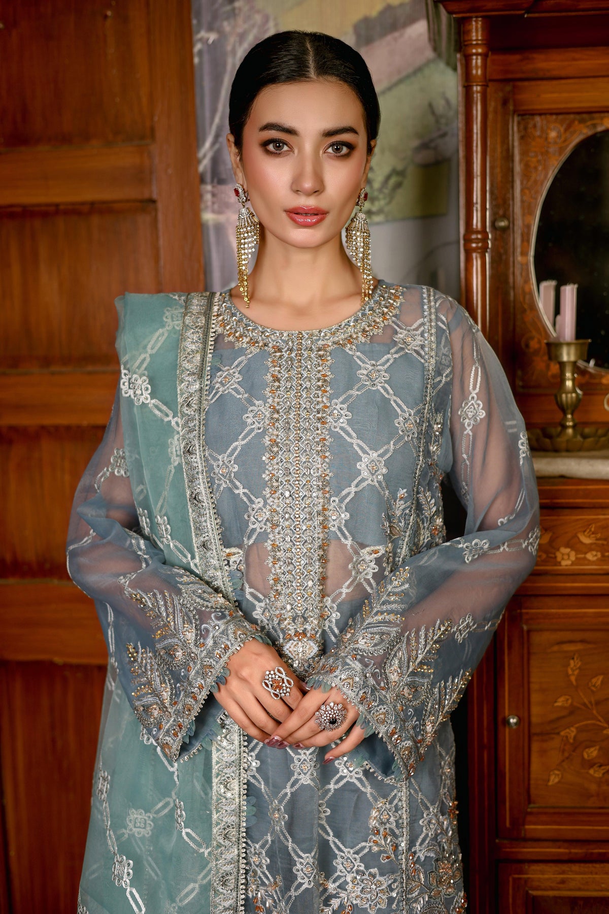 Imran Ramzan | Rubaru | Ghazal -  Imran Ramzan Clothing - Original Designer Dress - House of Maryam