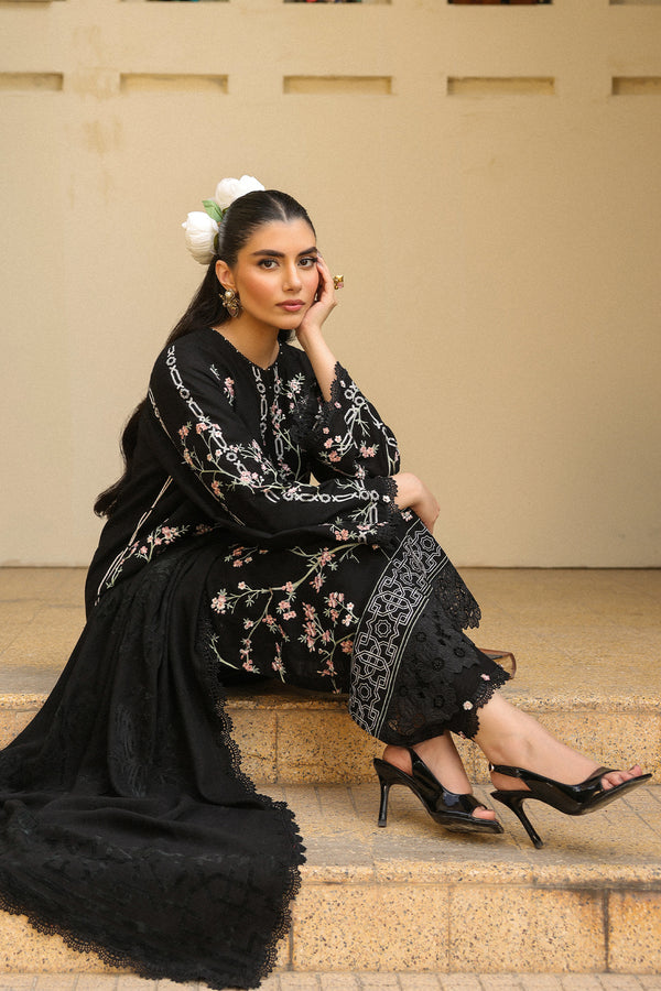 Sahar | Winter 25 |   Moonlit Noir -  Sahar Ladies Clothes - Original Designer Dress - House of Maryam