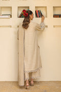 Sahar | Winter 25 | Opal White -  Sahar Ladies Clothes - Original Designer Dress - House of Maryam