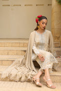 Sahar | Winter 25 | Opal White -  Sahar Ladies Clothes - Original Designer Dress - House of Maryam