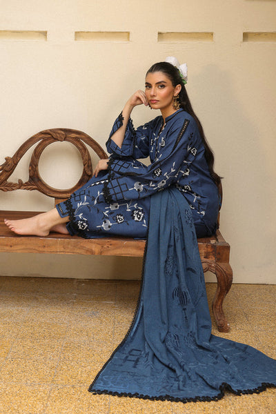 Sahar | Winter 25 | Azure Ash -  Sahar Ladies Clothes - Original Designer Dress - House of Maryam