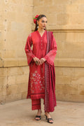 Sahar | winter 25 | Vermilion Glow -  Sahar Ladies Clothes - Original Designer Dress - House of Maryam