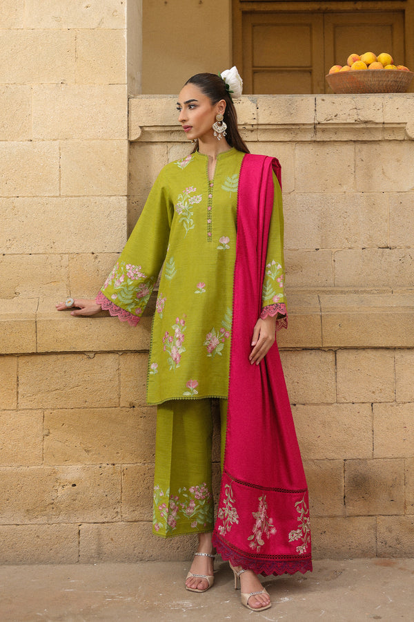 Sahar | winter 25 | Fuchsia Sage -  Sahar Ladies Clothes - Original Designer Dress - House of Maryam