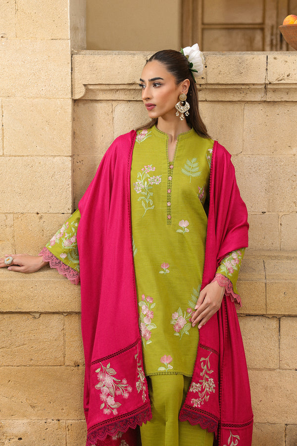 Sahar | winter 25 | Fuchsia Sage -  Sahar Ladies Clothes - Original Designer Dress - House of Maryam
