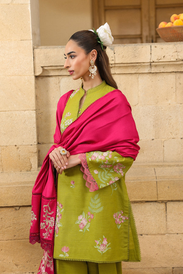 Sahar | winter 25 | Fuchsia Sage -  Sahar Ladies Clothes - Original Designer Dress - House of Maryam