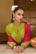 Sahar | winter 25 | Fuchsia Sage -  Sahar Ladies Clothes - Original Designer Dress - House of Maryam