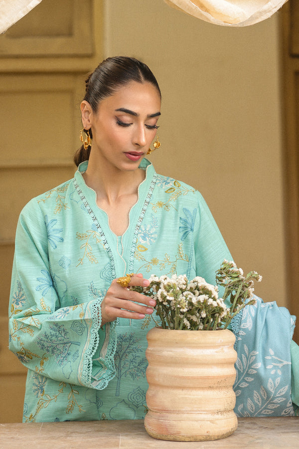 Sahar | Winter 25 | Ocean Opal -  Sahar Ladies Clothes - Original Designer Dress - House of Maryam