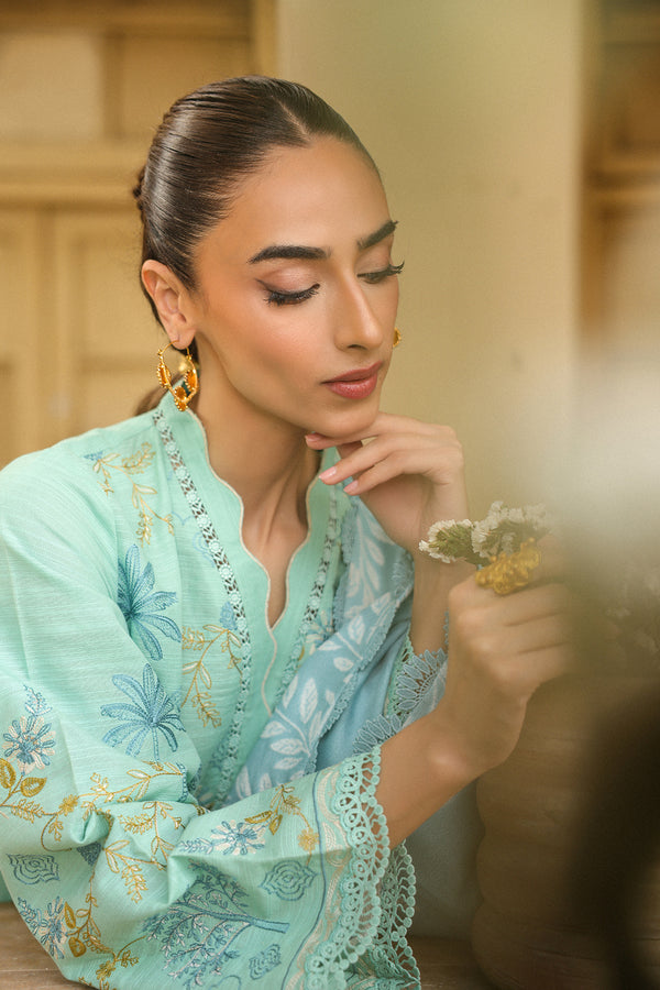 Sahar | Winter 25 | Ocean Opal -  Sahar Ladies Clothes - Original Designer Dress - House of Maryam