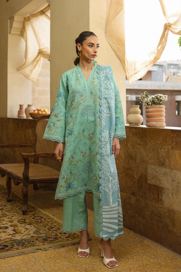 Sahar | Winter 25 | Ocean Opal -  Sahar Ladies Clothes - Original Designer Dress - House of Maryam