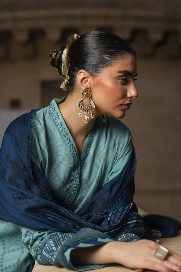 Sahar | Winter 25 | Mystic Emerald -  Sahar Ladies Clothes - Original Designer Dress - House of Maryam