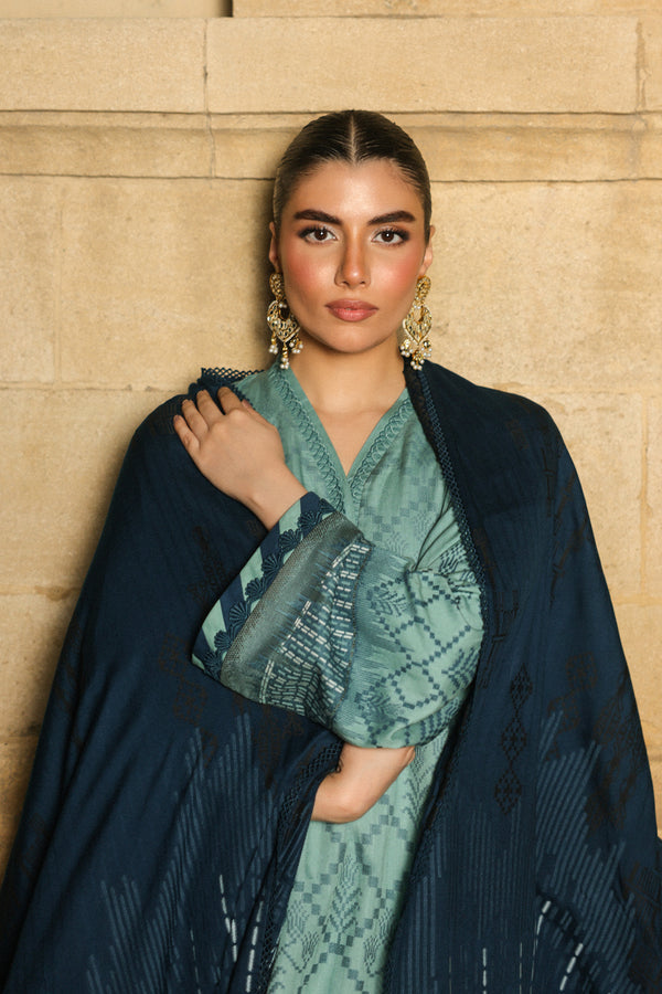 Sahar | Winter 25 | Mystic Emerald -  Sahar Ladies Clothes - Original Designer Dress - House of Maryam