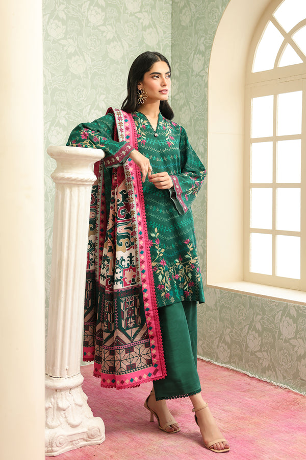 Sahar|winter 25 | Eternal Emerald -  Sahar Ladies Clothes - Original Designer Dress - House of Maryam