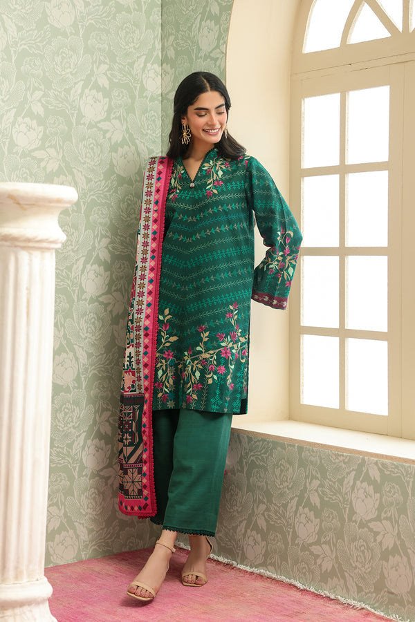 Sahar|winter 25 | Eternal Emerald -  Sahar Ladies Clothes - Original Designer Dress - House of Maryam