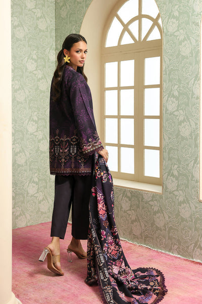 Sahar | Winter 25 | Plum Noir -  Sahar Ladies Clothes - Original Designer Dress - House of Maryam