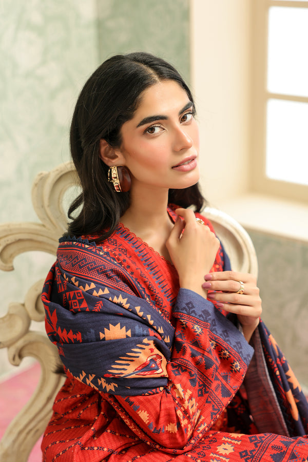 Sahar | winter 25 | Aztec Flame -  Sahar Ladies Clothes - Original Designer Dress - House of Maryam