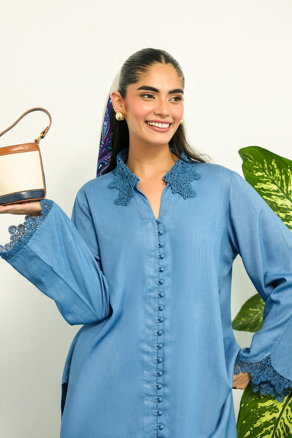 Sahar | Pret Essentials Winter 25 | Blue Éclat, image 8
