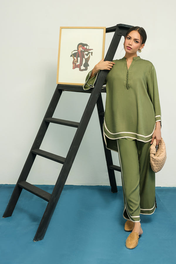 Sahar | Pret Essentials Winter 25 | Olive Luxe-5