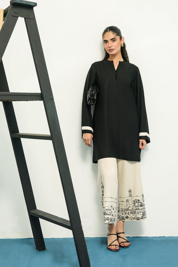 Sahar | Pret Essentials Winter 25 | Monochrome Blueprint