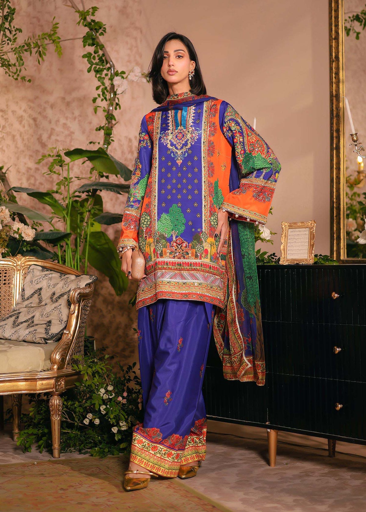 Nuriyaa | Silk Odyssey | Kire -  Nuriyaa Semi Formal - Original Designer Dress - House of Maryam