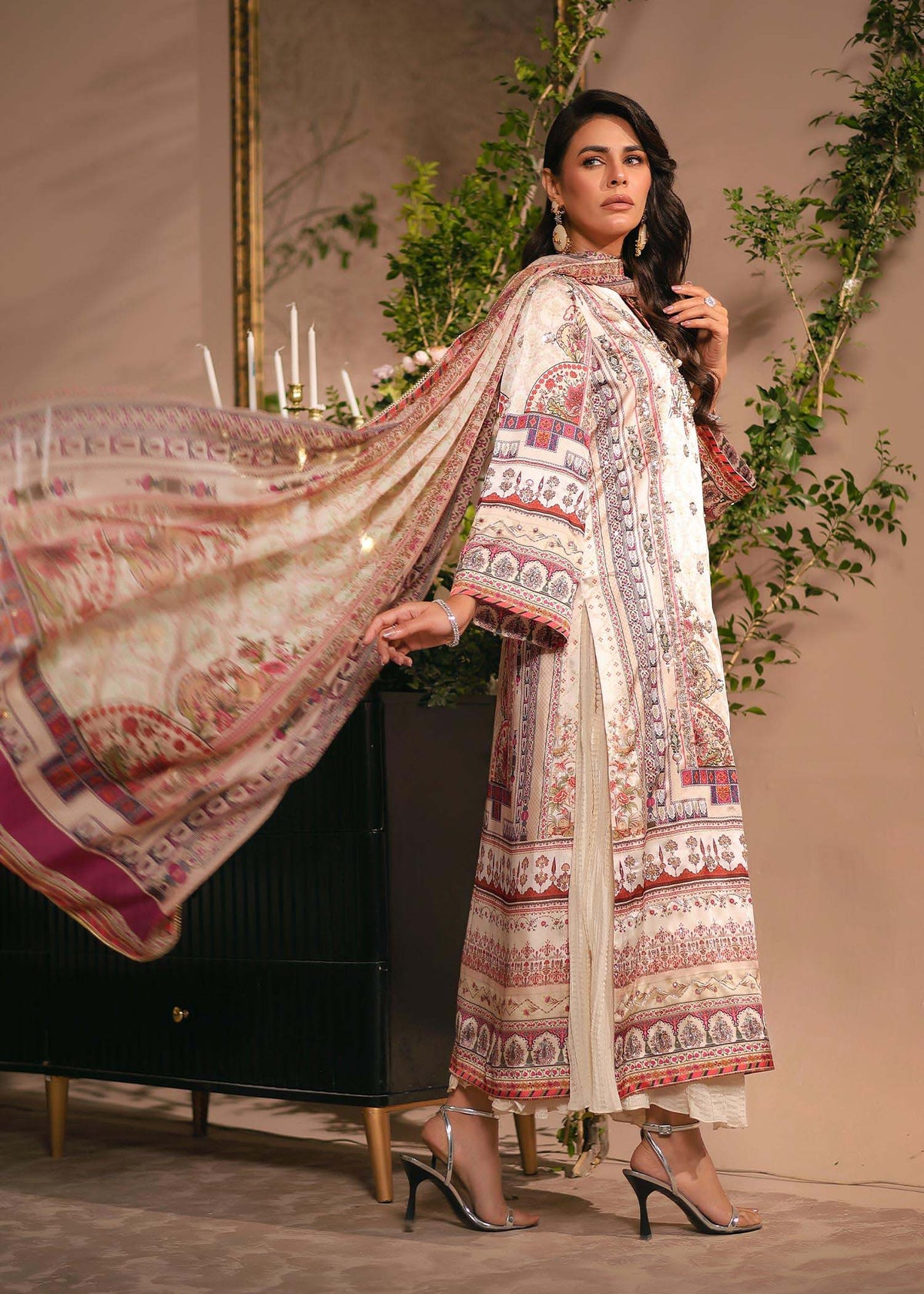 Nuriyaa | Silk Odyssey | Rustic Charm -  Nuriyaa Semi Formal - Original Designer Dress - House of Maryam