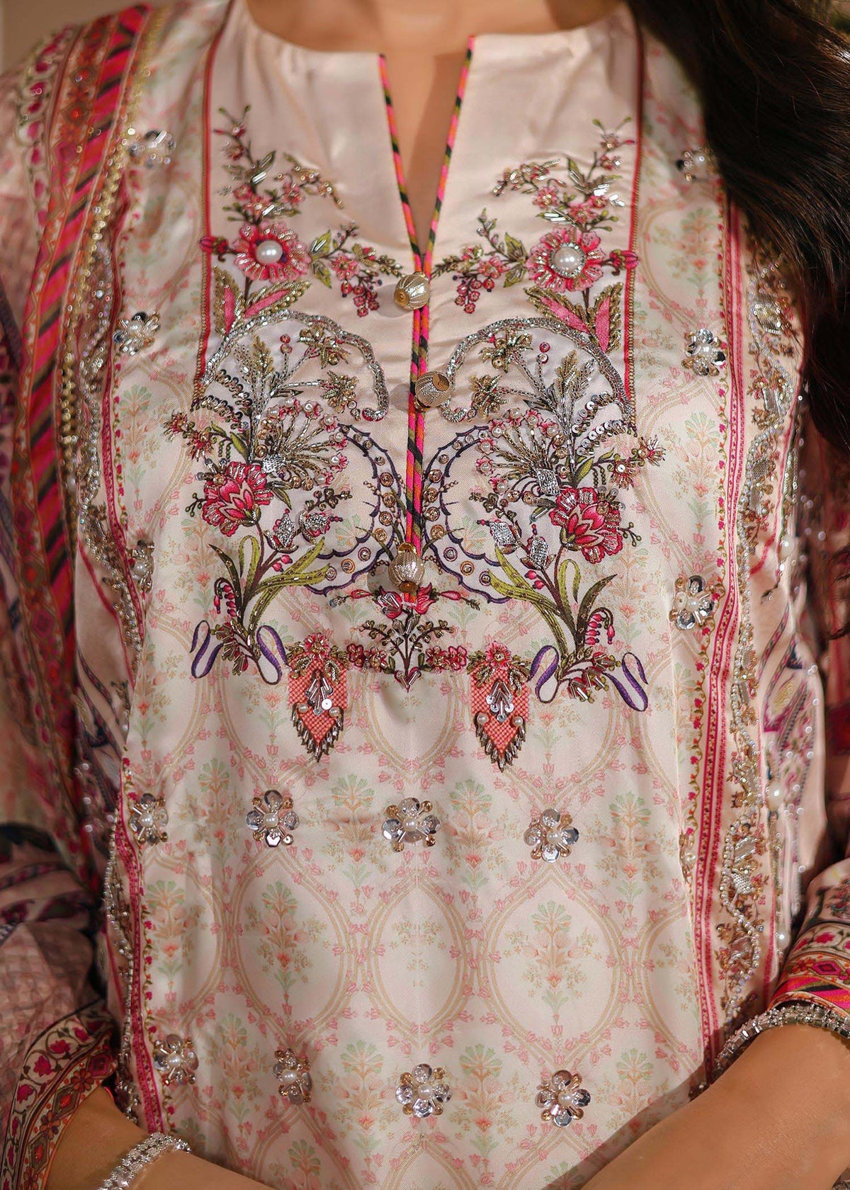 Nuriyaa | Silk Odyssey | Rustic Charm -  Nuriyaa Semi Formal - Original Designer Dress - House of Maryam