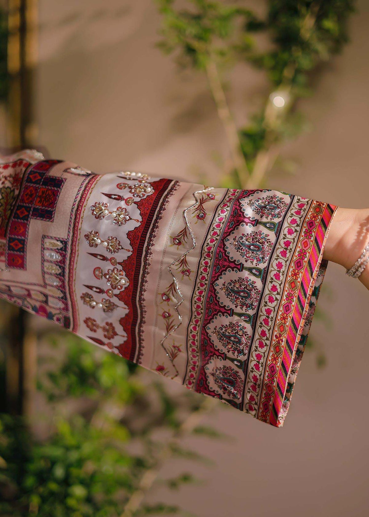 Nuriyaa | Silk Odyssey | Rustic Charm -  Nuriyaa Semi Formal - Original Designer Dress - House of Maryam