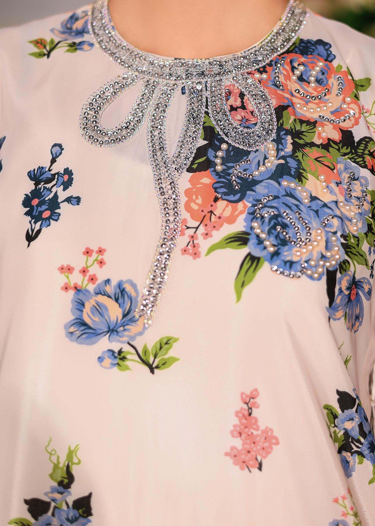 Nuriyaa | Silk Odyssey | Blossom -  Nuriyaa Semi Formal - Original Designer Dress - House of Maryam