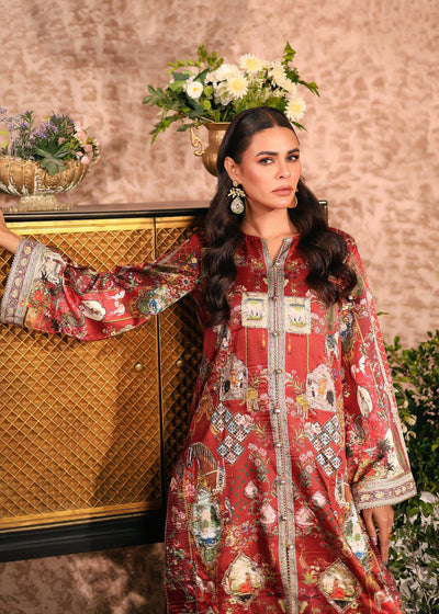 Nuriyaa | Silk Odyssey | Ornate -  Nuriyaa Semi Formal - Original Designer Dress - House of Maryam