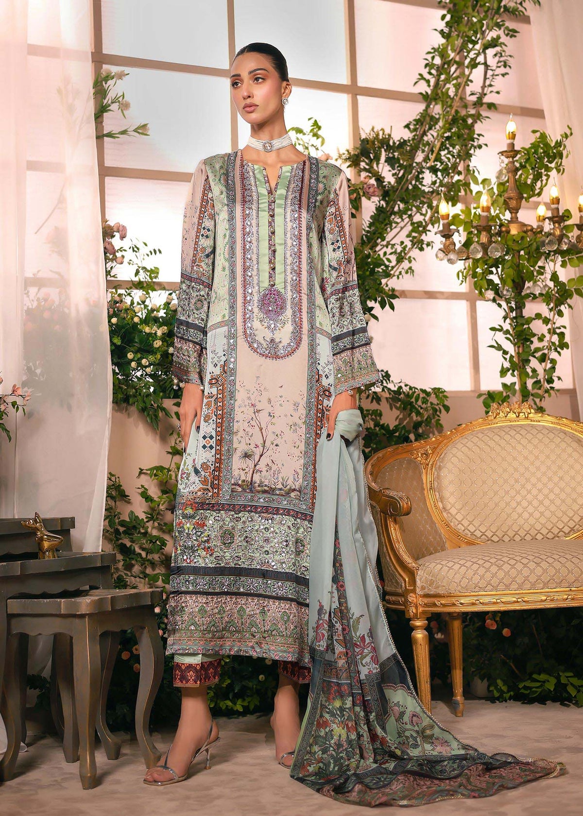 Nuriyaa | Silk Odyssey | Neya -  Nuriyaa Semi Formal - Original Designer Dress - House of Maryam