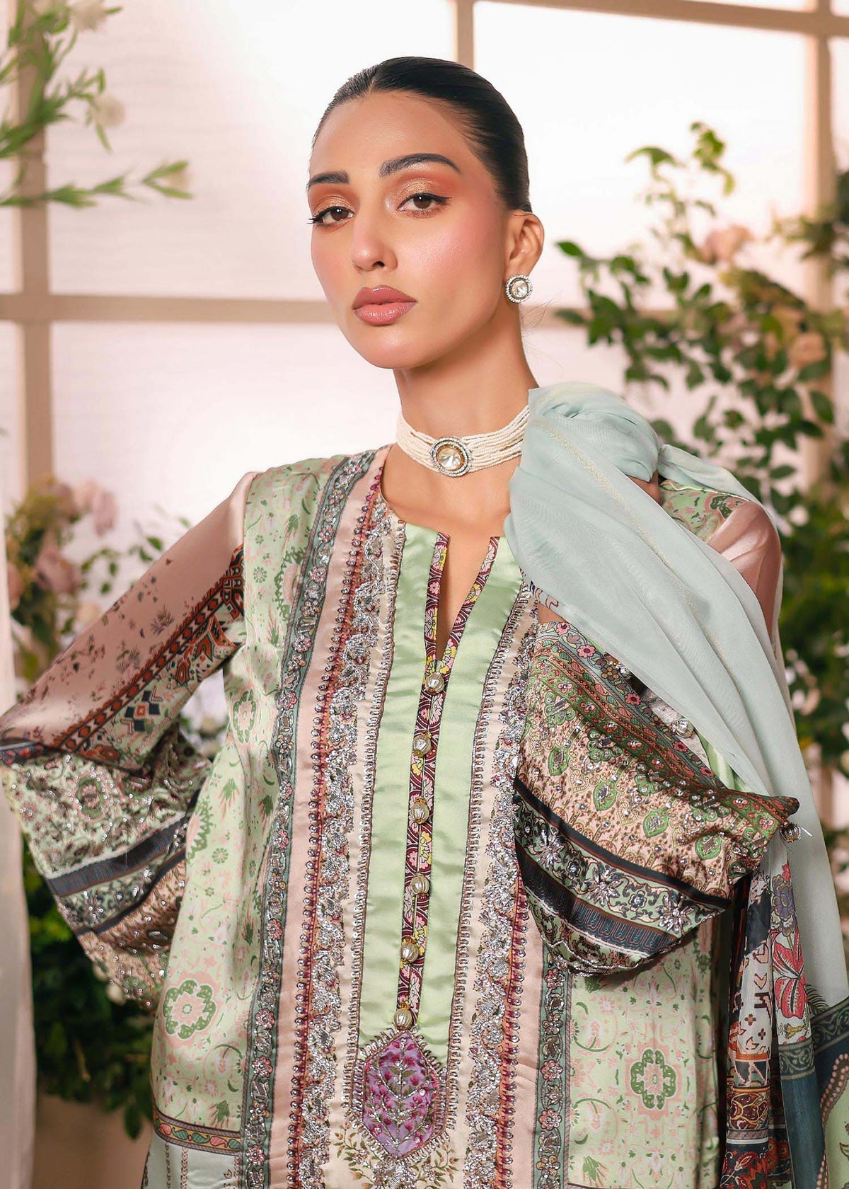 Nuriyaa | Silk Odyssey | Neya -  Nuriyaa Semi Formal - Original Designer Dress - House of Maryam