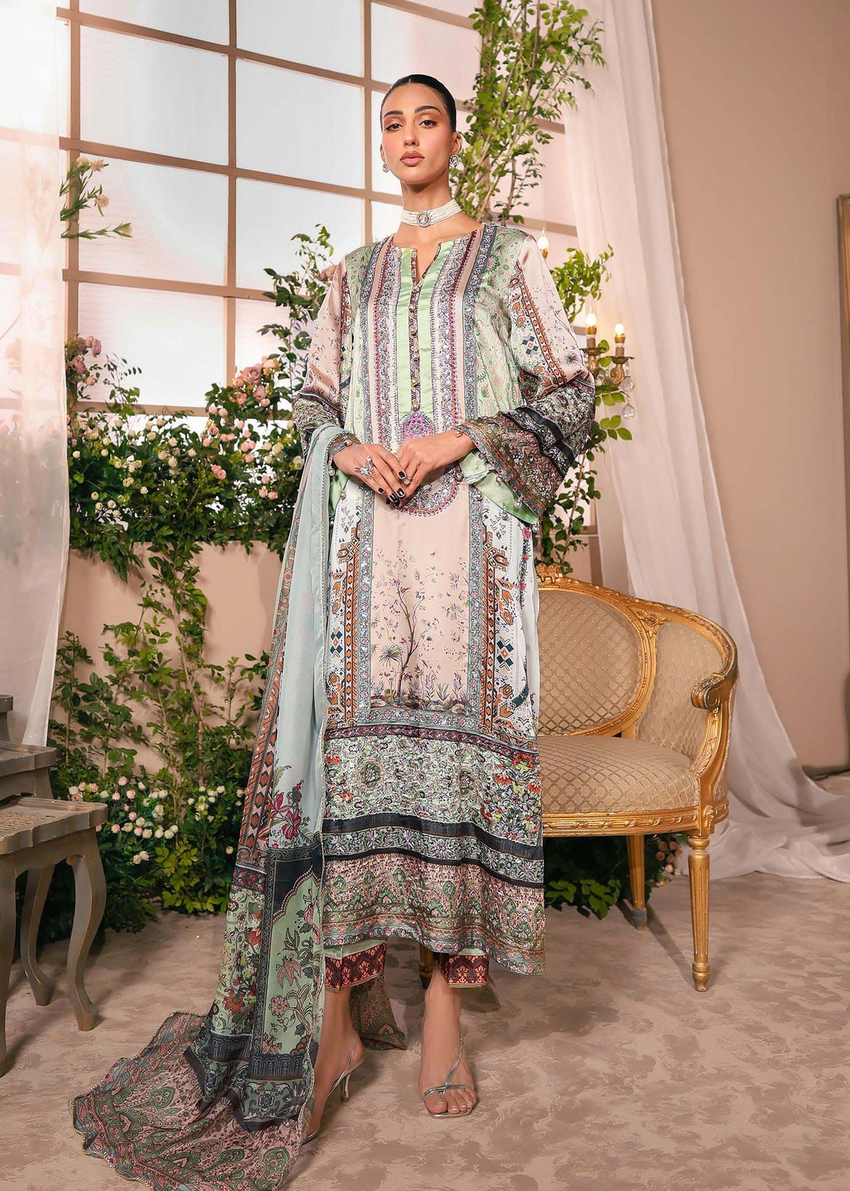 Nuriyaa | Silk Odyssey | Neya -  Nuriyaa Semi Formal - Original Designer Dress - House of Maryam