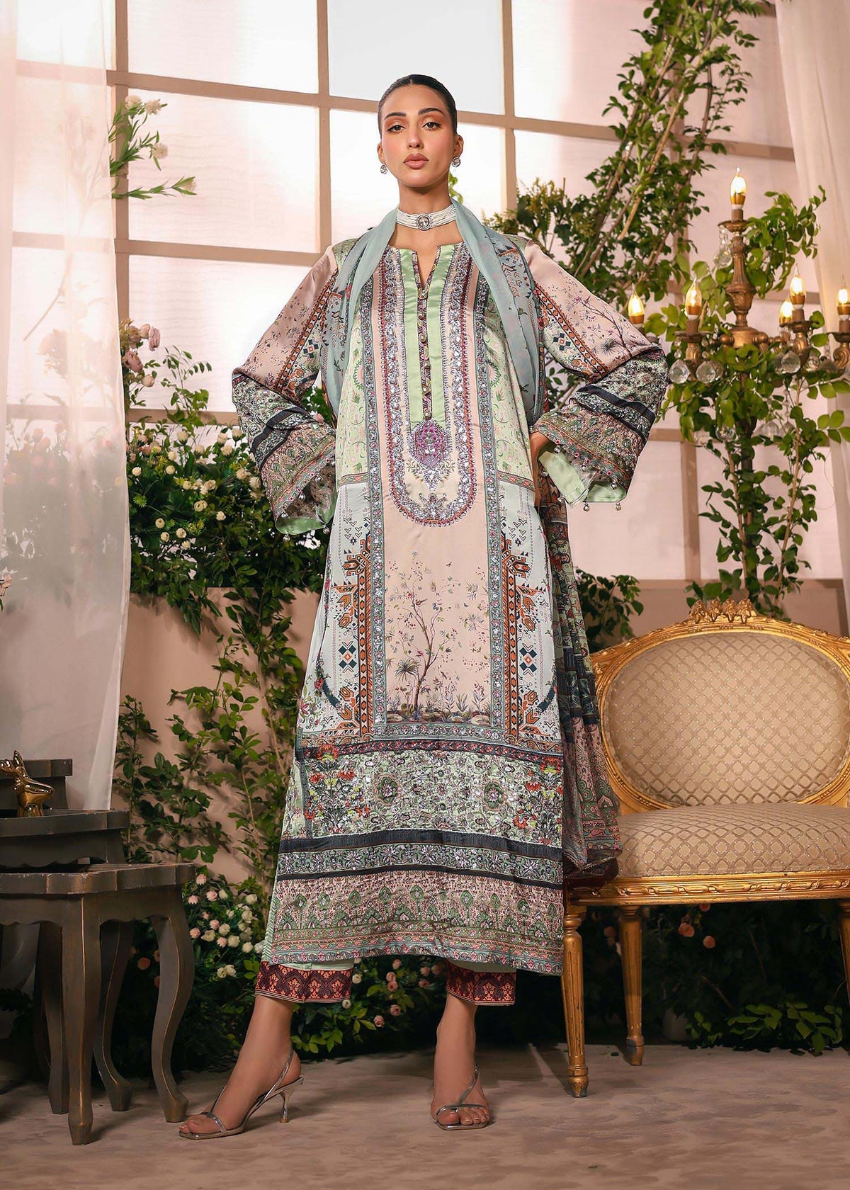Nuriyaa | Silk Odyssey | Neya -  Nuriyaa Semi Formal - Original Designer Dress - House of Maryam