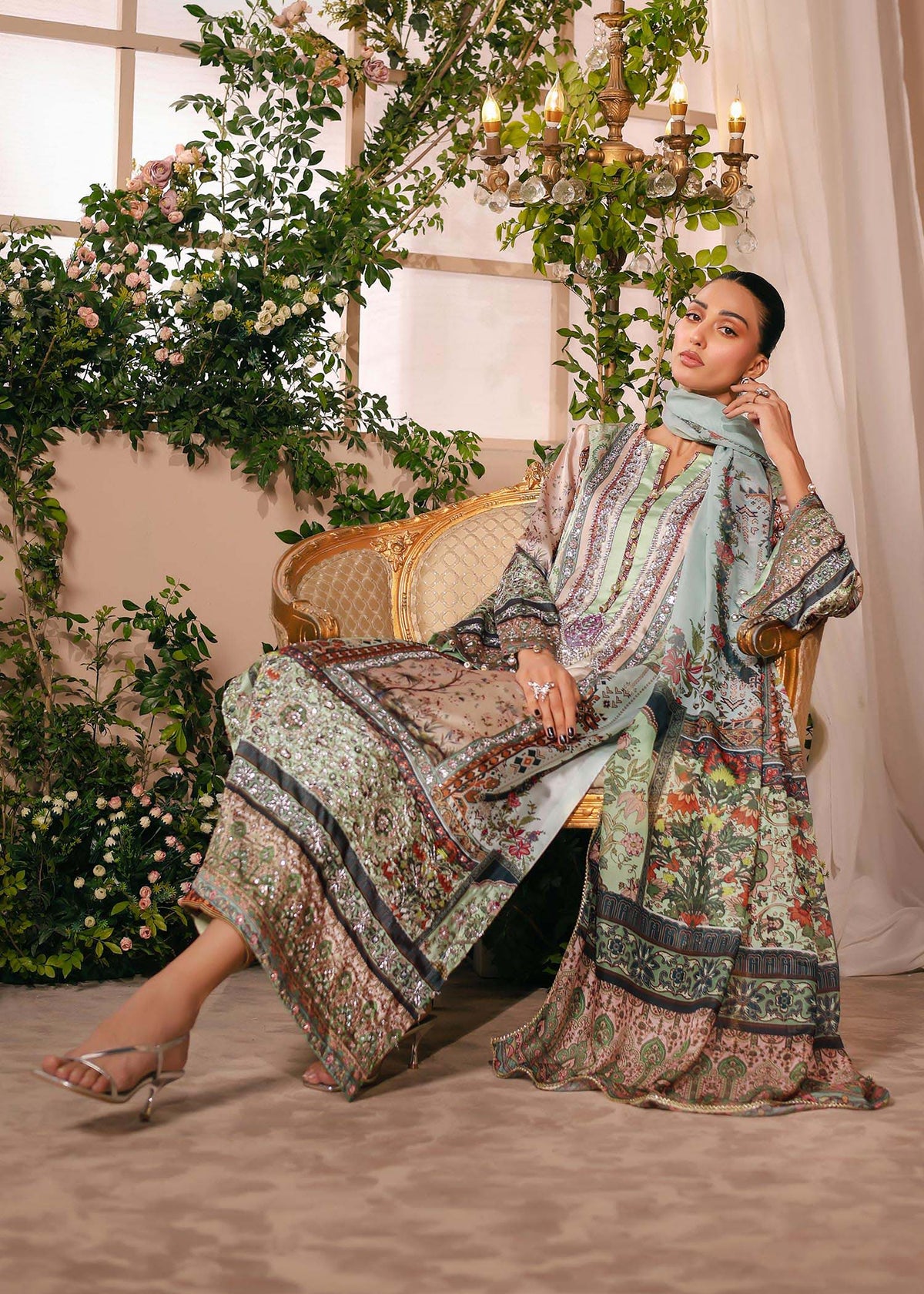 Nuriyaa | Silk Odyssey | Neya -  Nuriyaa Semi Formal - Original Designer Dress - House of Maryam