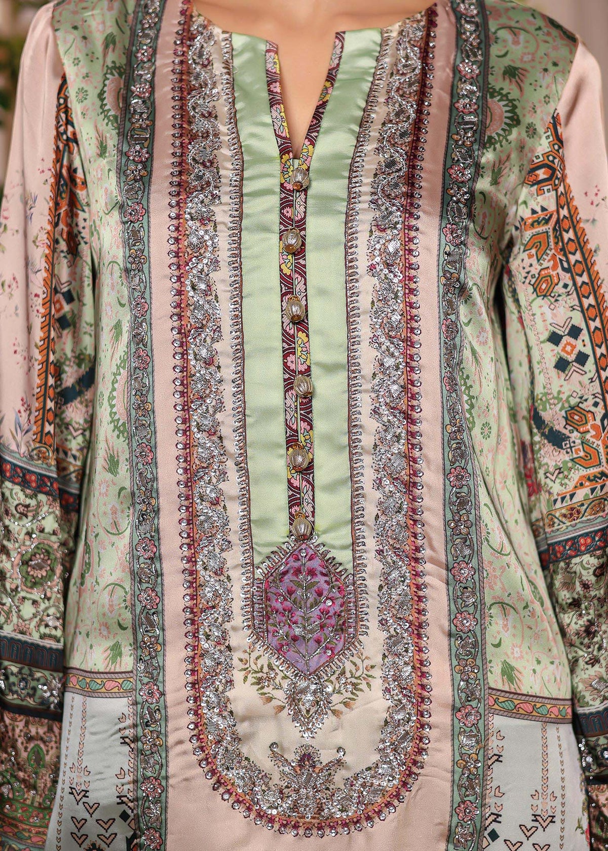 Nuriyaa | Silk Odyssey | Neya -  Nuriyaa Semi Formal - Original Designer Dress - House of Maryam